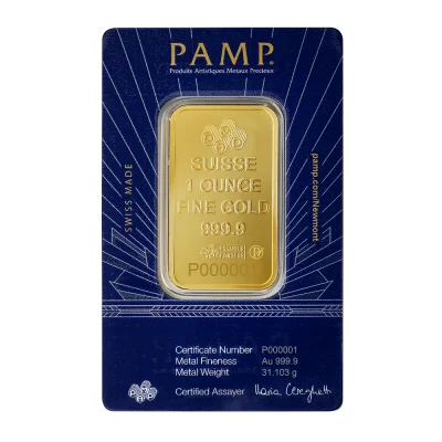 PAMP / Newmont Lady of Liberty Gold Minted Bar - 1oz