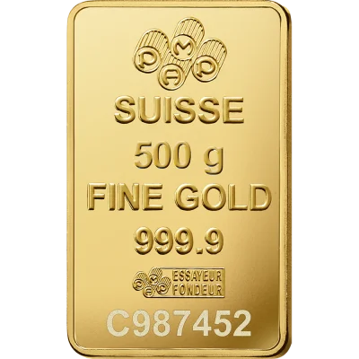 Lady Fortuna™ Gold Minted Bar - 500g