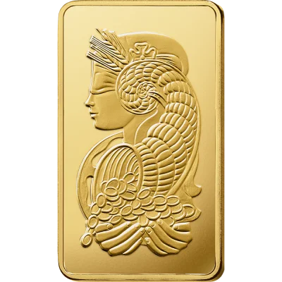 Lady Fortuna™ Gold Minted Bar - 250g