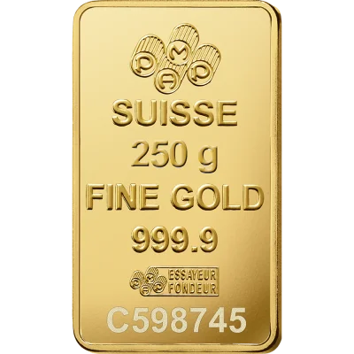 Lady Fortuna™ Gold Minted Bar - 250g