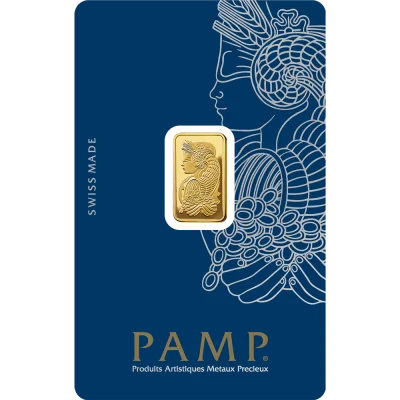 Lady Fortuna™ Gold Minted Bar - 2.5g