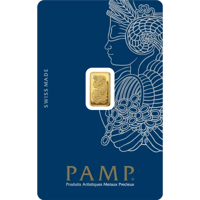 Lady Fortuna™ Gold Minted Bar - 1g