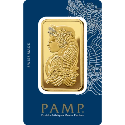 Lady Fortuna™ Gold Minted Bar - 5 Tolas
