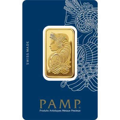 Lady Fortuna™ Gold Minted Bar - 2 Tolas