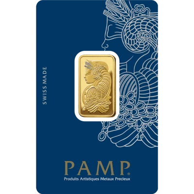 Lady Fortuna™ Gold Minted Bar - 1 Tola