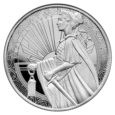Lady of Liberty Silver Minted Round - 1oz