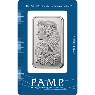 Lady Fortuna™ Silver Minted Bar - 1oz