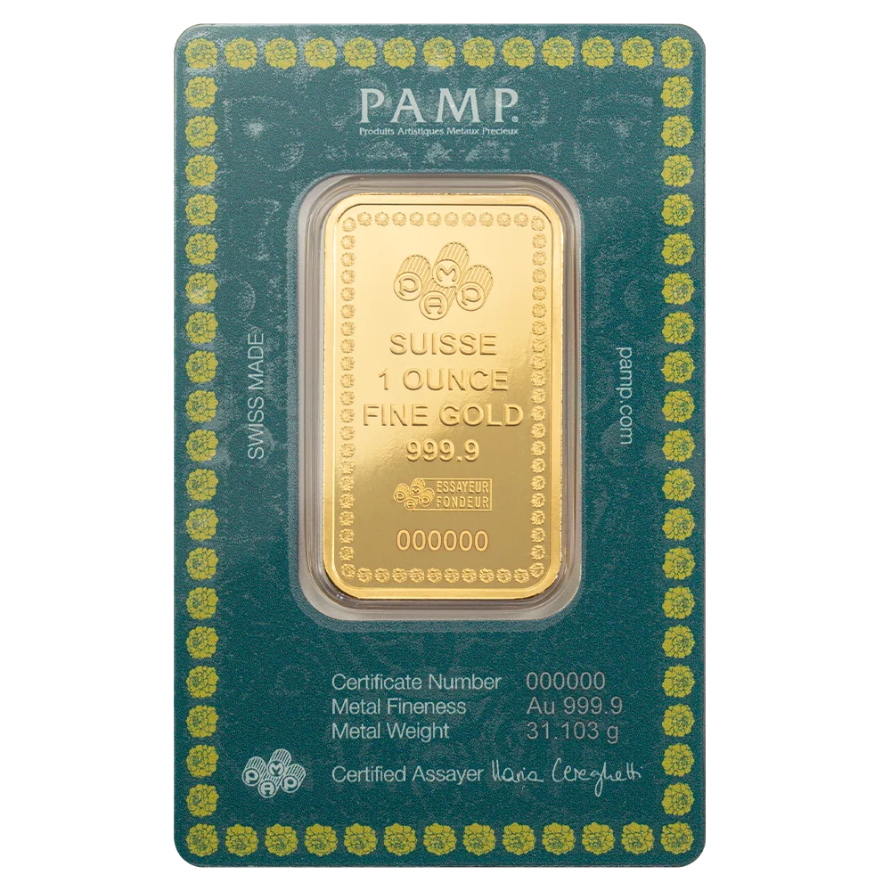 2025 Diwali Lakshmi & Rangoli Art Gold Minted Bar - 1oz