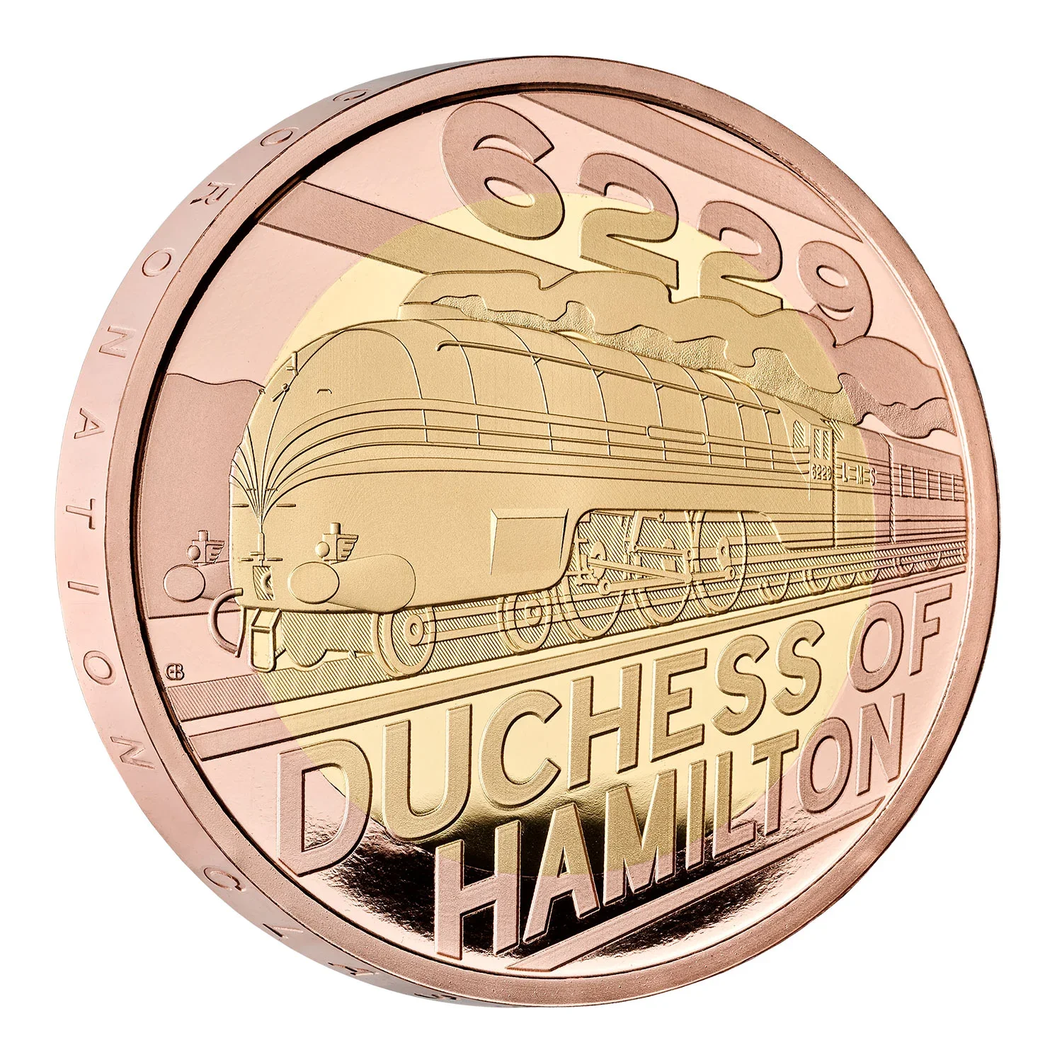 Duchess of Hamilton 2026 UK £2 Gold Proof Coin