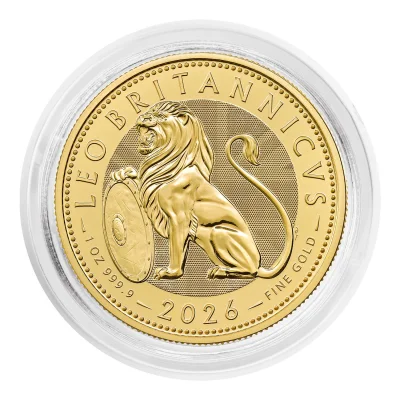 The British Lion 2026 1oz Gold Bullion Coin