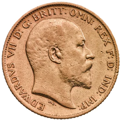 1902 Edward VII Half Sovereign